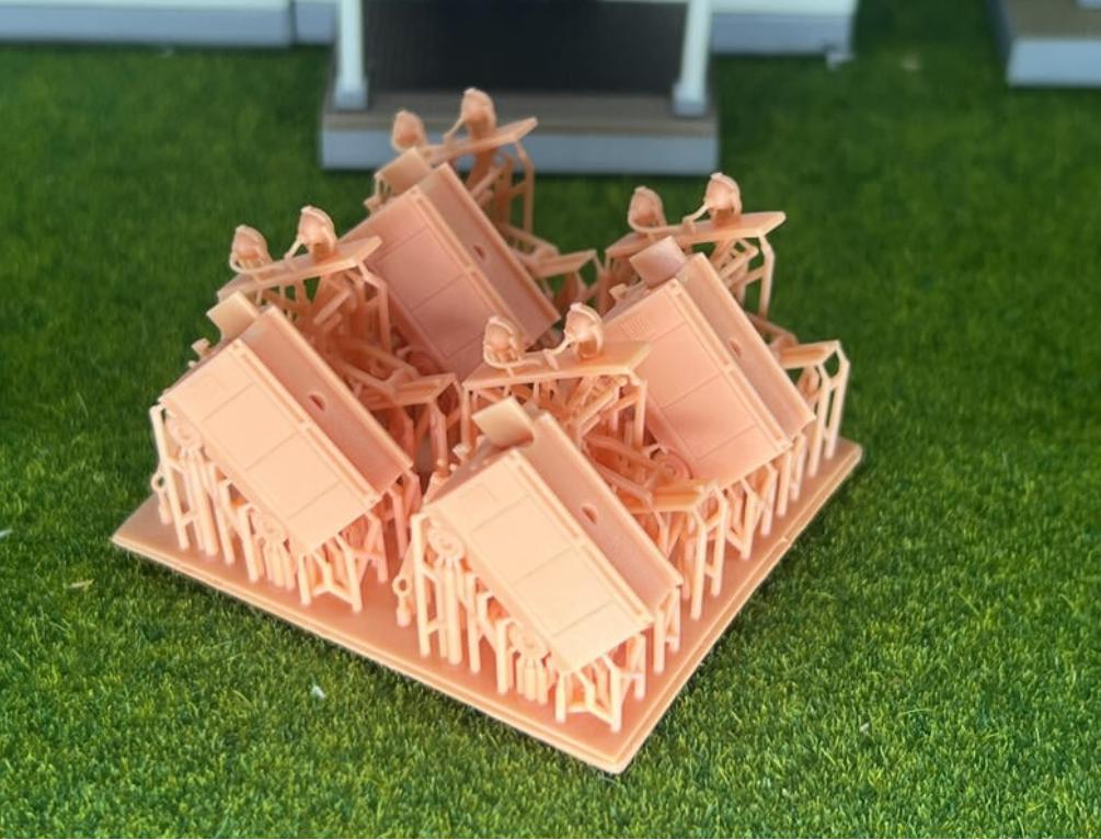 SW 3D resin kit no. 971 1/144 Floodlight Set 02 4IN1