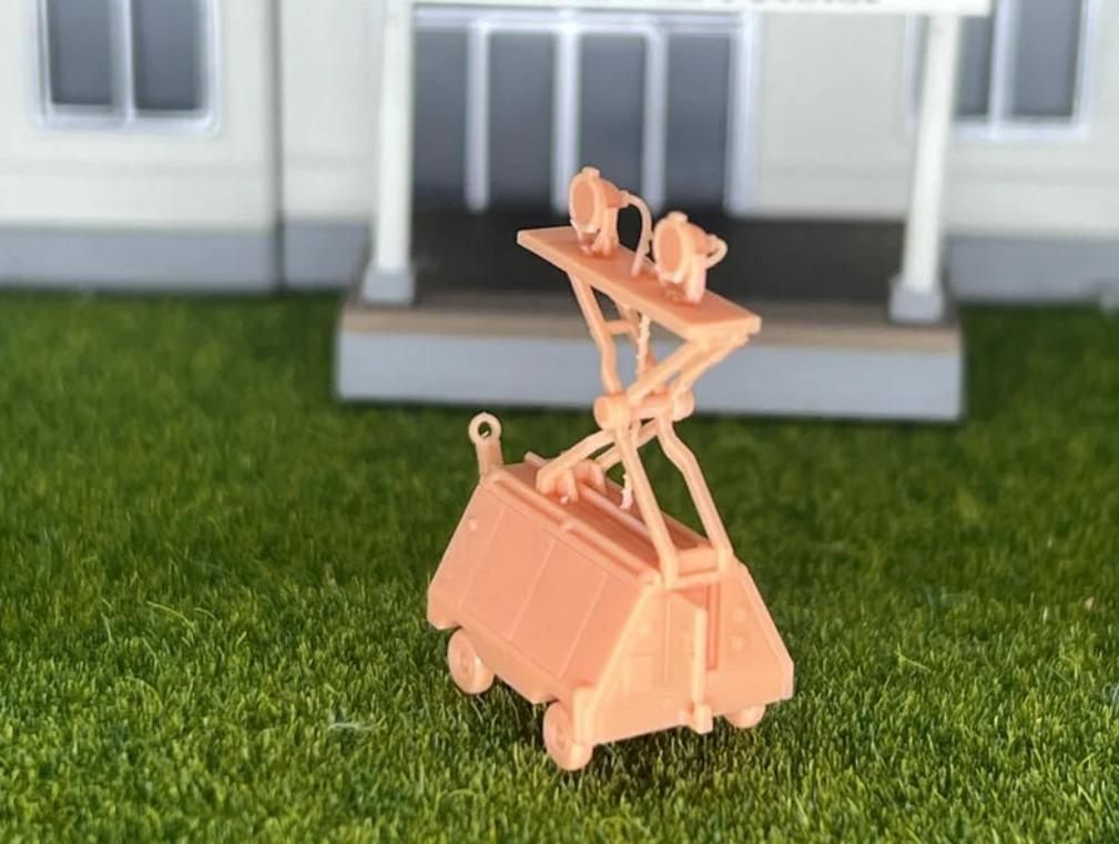 SW 3D resin kit no. 971 1/144 Floodlight Set 02 4IN1