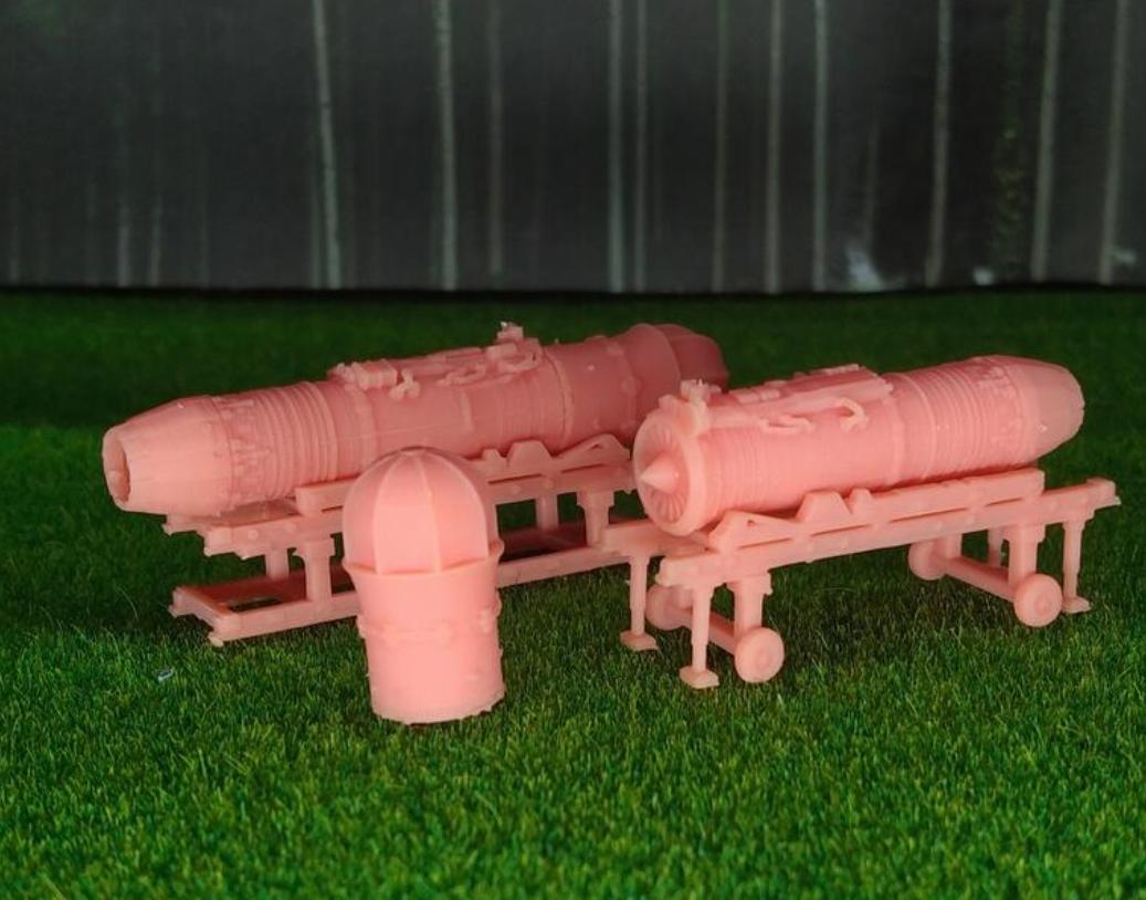 SW 3D resin kit no.671 1/144 F404 2in1