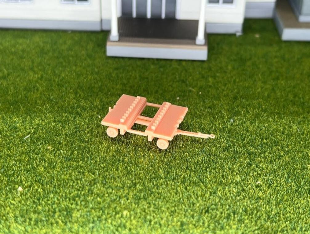 SW 3D resin kit no. 967 1/144 MHU-12/M TRAILER SPECIAL WEAPON TIEDOWN AND MOBILITY TESTS 4IN1