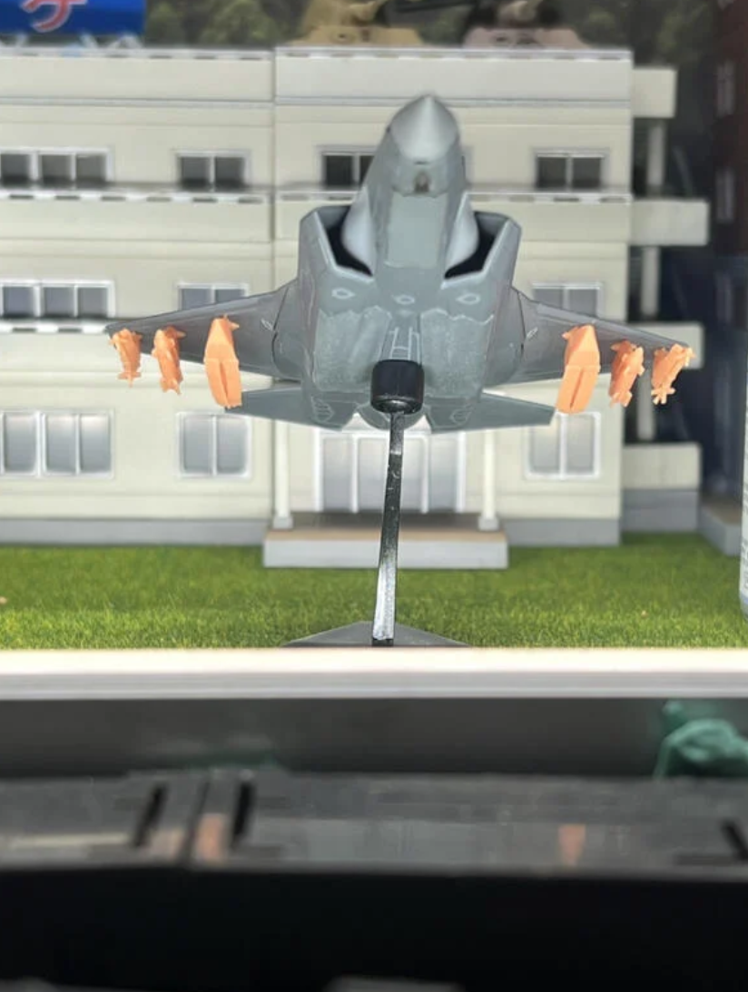 SW 3D resin kit no.896 1/144 F-35 pylon GAU-22 non-missile&jet