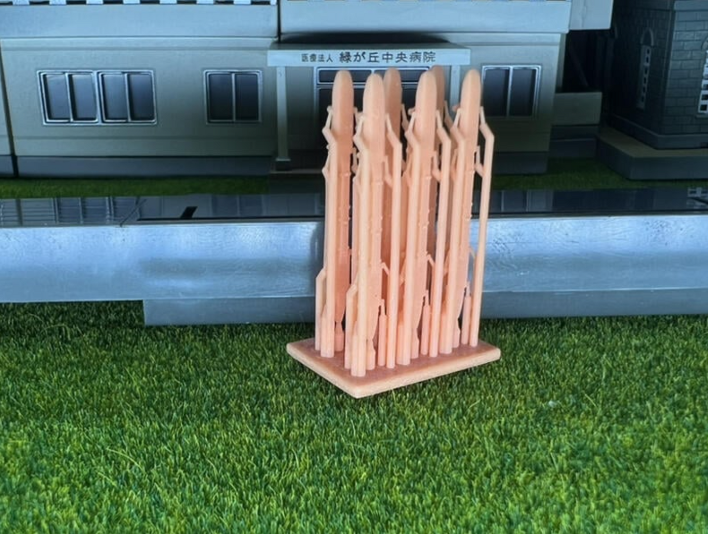 SW 3D resin kit no.868 1/144 multiple ejector rack 6in1