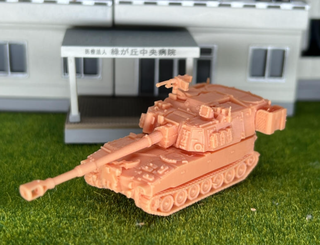 SW 3D resin kit no.951 1/144 M109A6 Paladin