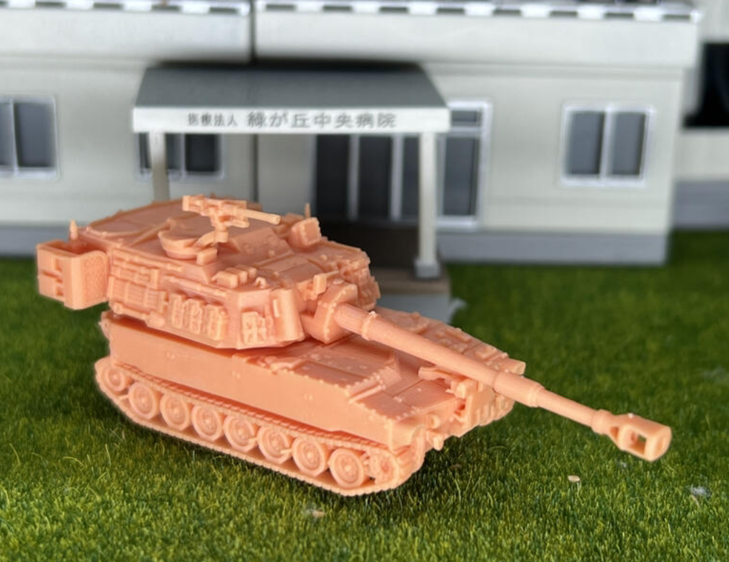 SW 3D resin kit no.951 1/144 M109A6 Paladin