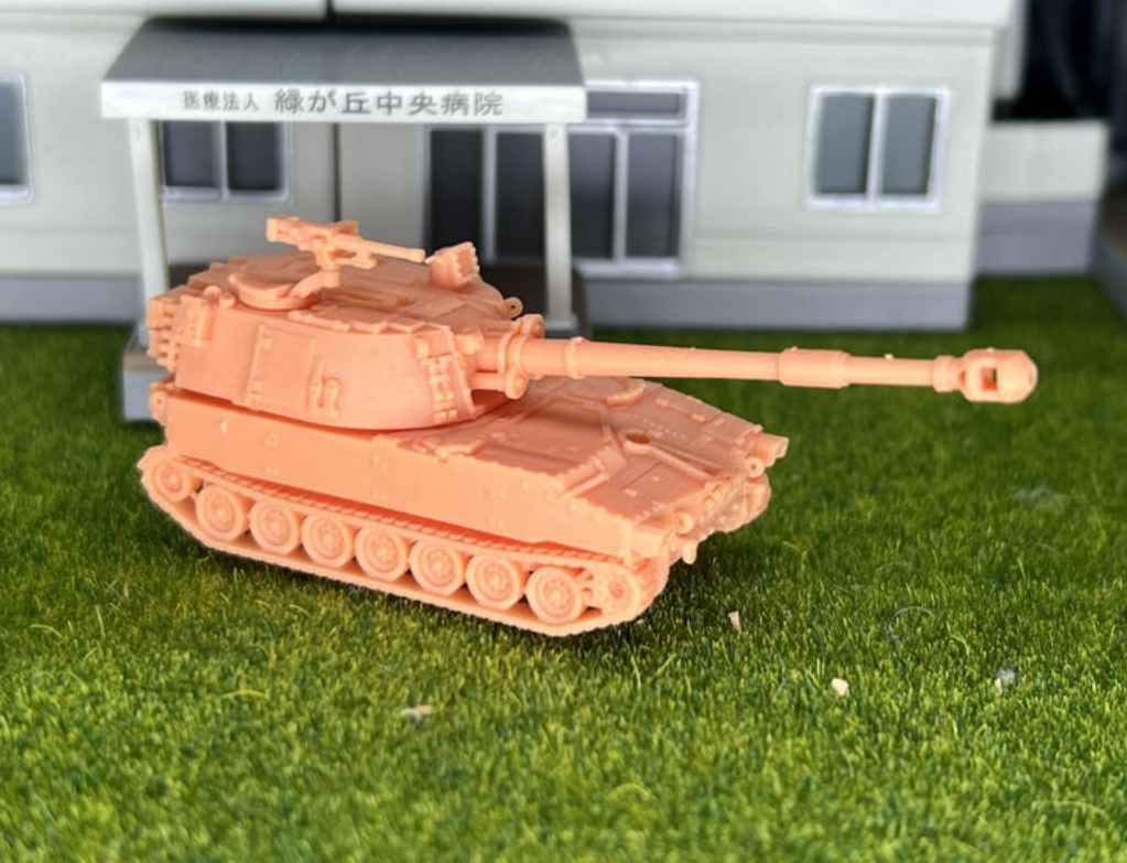 SW 3D resin kit no.949 1/144 m109a3 howitzer