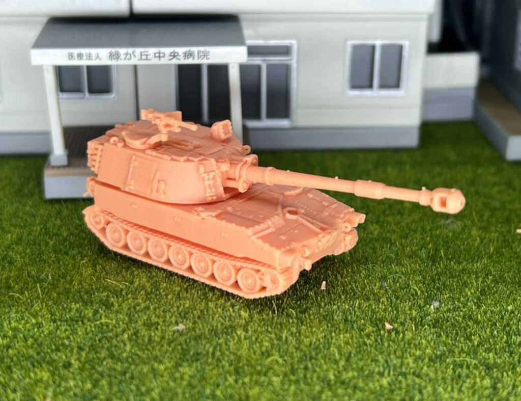 SW 3D resin kit no.948 1/144 m109a2 howitzer
