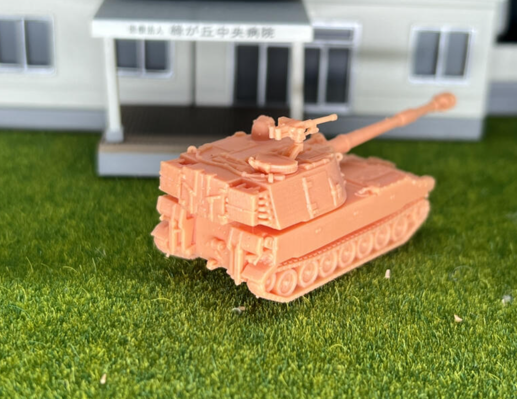 SW 3D resin kit no.948 1/144 m109a2 howitzer