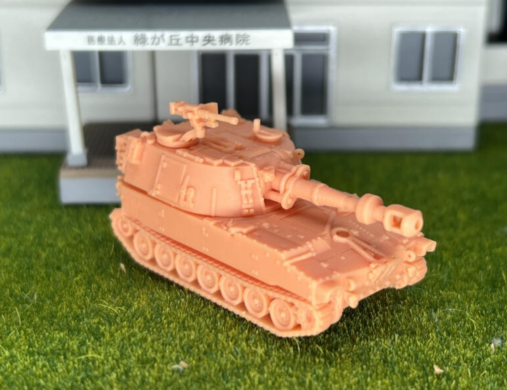 SW 3D resin kit no.947 1/144 m109a1 howitzer