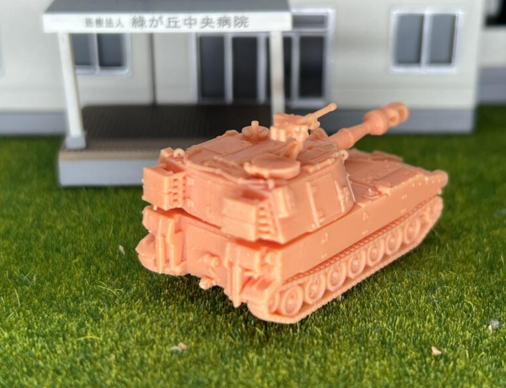 SW 3D resin kit no.947 1/144 m109a1 howitzer