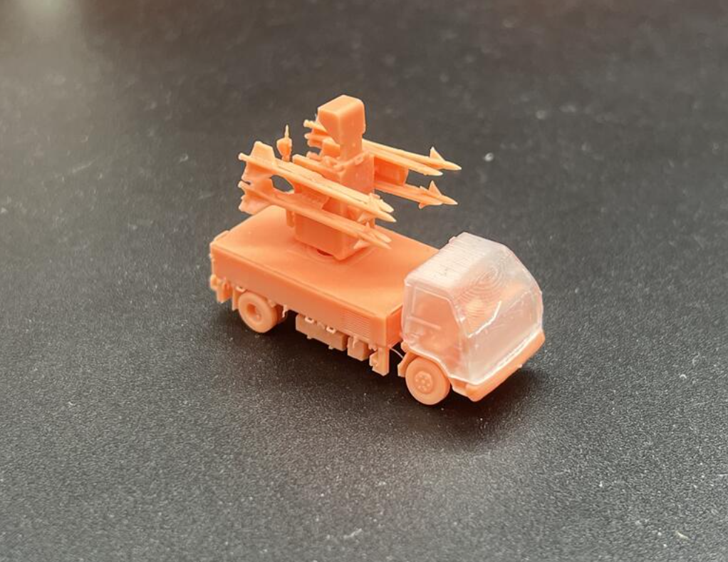 SW 3D resin kit no.1498 1/144 Antelope air defense system