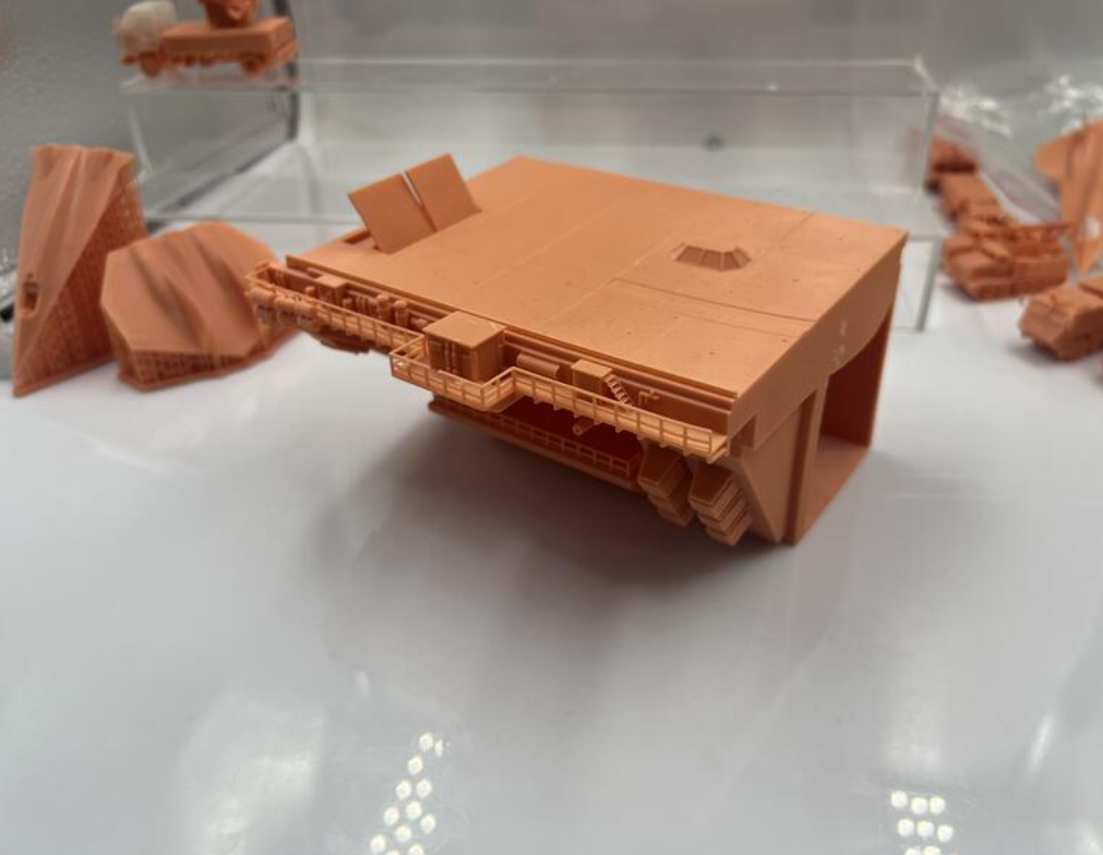 SW 3D resin kit 1/144 Sci-Fi Deck unit 04