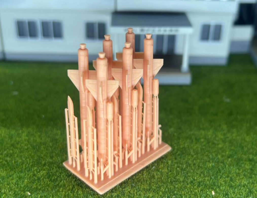 SW 3D resin kit no.901 1/144 Kh-59 6in1