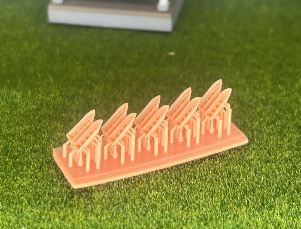 SW 3D resin kit no.897 1/144 UH-60M Exhaust Parts