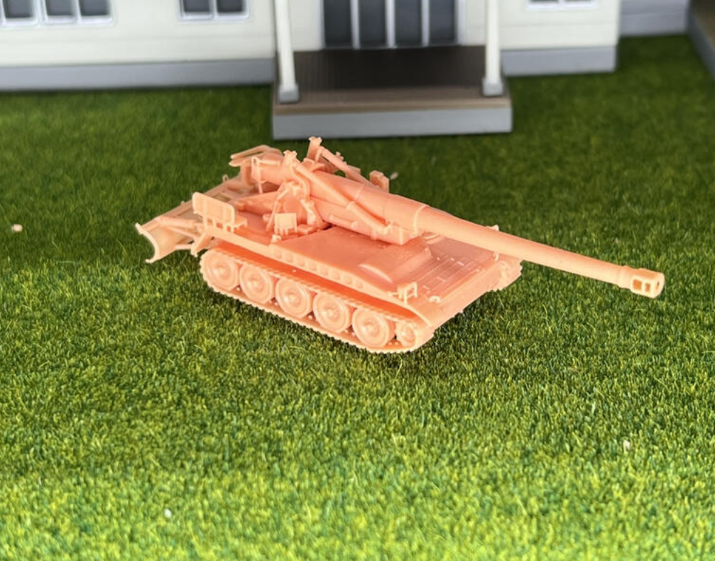SW 3D resin kit no.895 1/144 M110A2