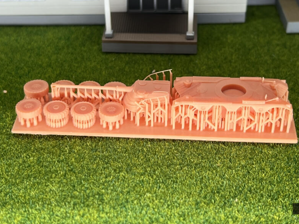 SW 3D resin kit no.894 1/144 Panhard EBR