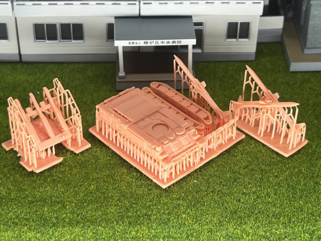 SW 3D resin kit no.890 1/144 2K12 SA-6