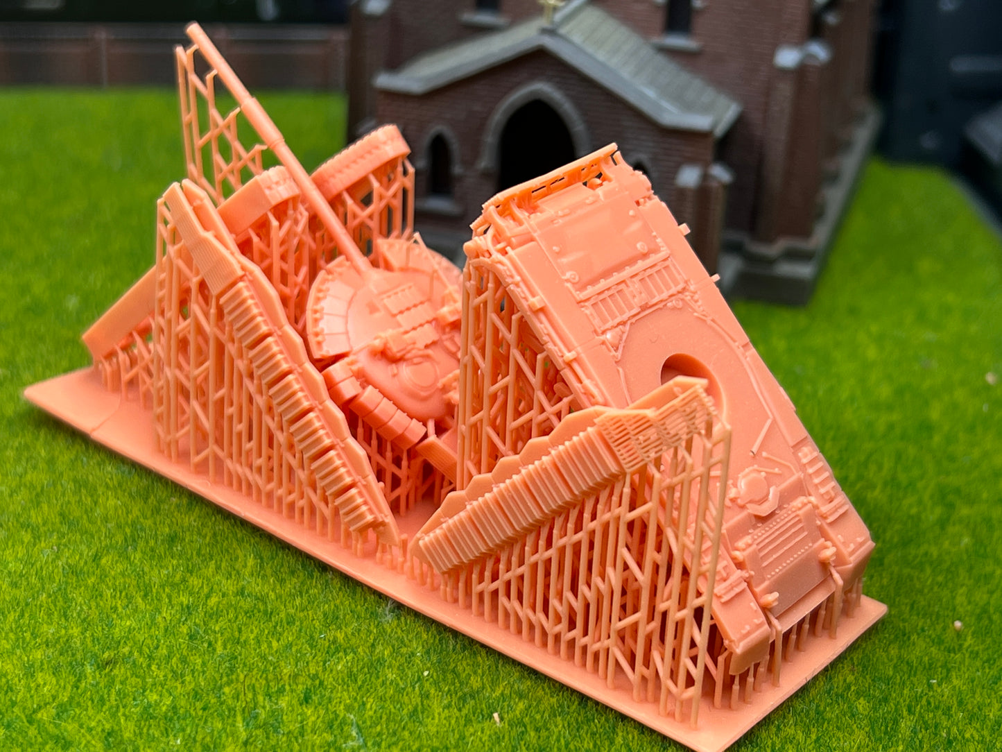 SW 3D resin kit no.1327 1/144 T-80BMV