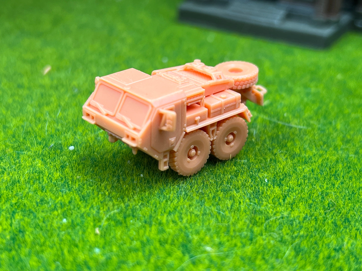 SW 3D resin kit no.1346 1/144 MK48 Trailer head Marine Armour Kit