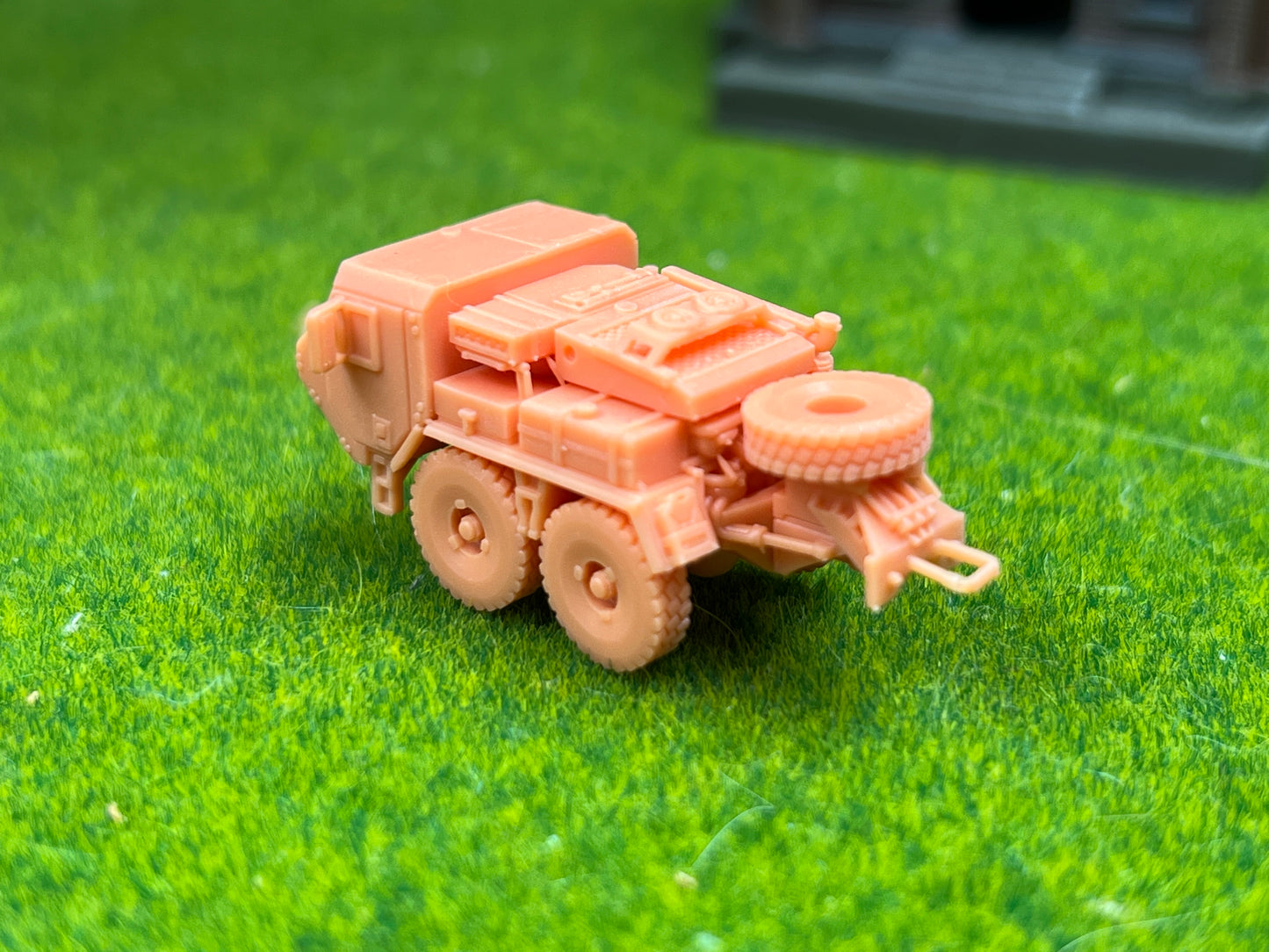 SW 3D resin kit no.1346 1/144 MK48 Trailer head Marine Armour Kit