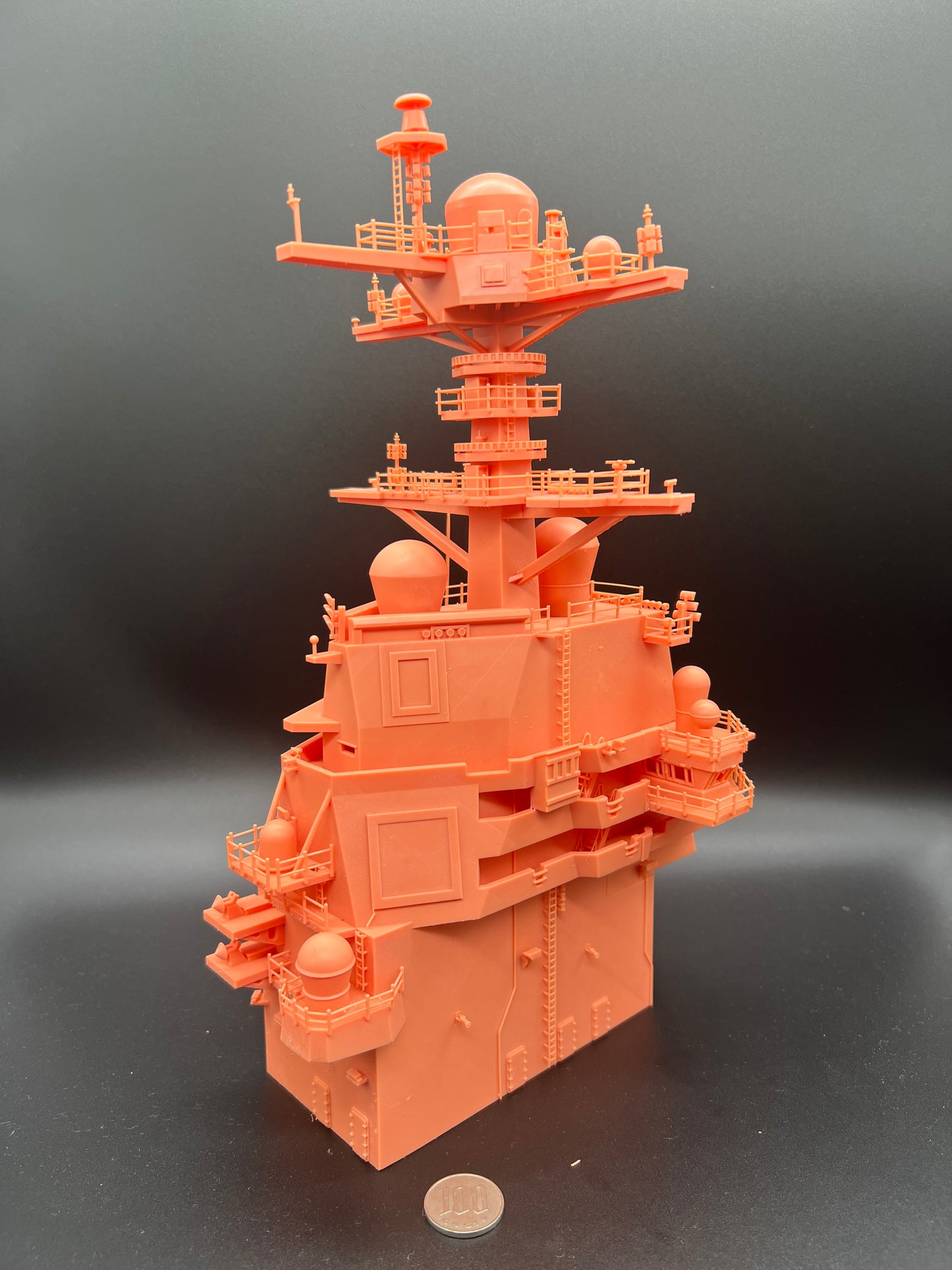 SW 3D resin kit Gerald R. Ford-class aircraft carriers Bridge