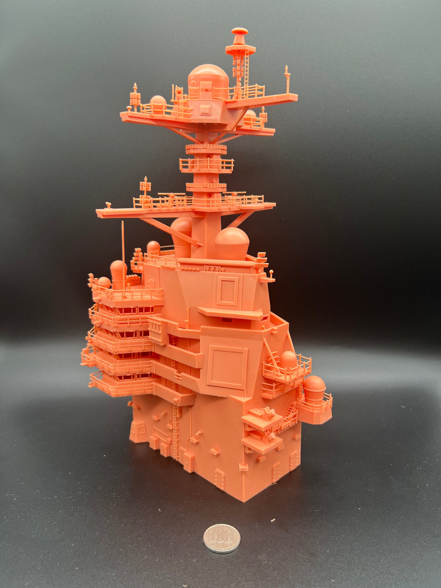 SW 3D resin kit Gerald R. Ford-class aircraft carriers Bridge