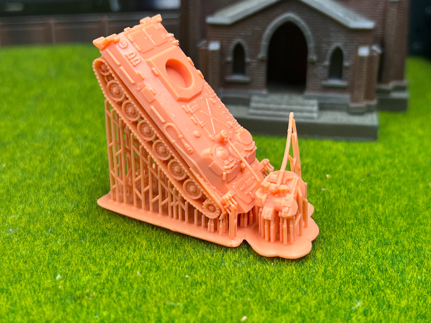 SW 3D resin kit no.1241 1/144 MT-LBM BTR-80A Turret