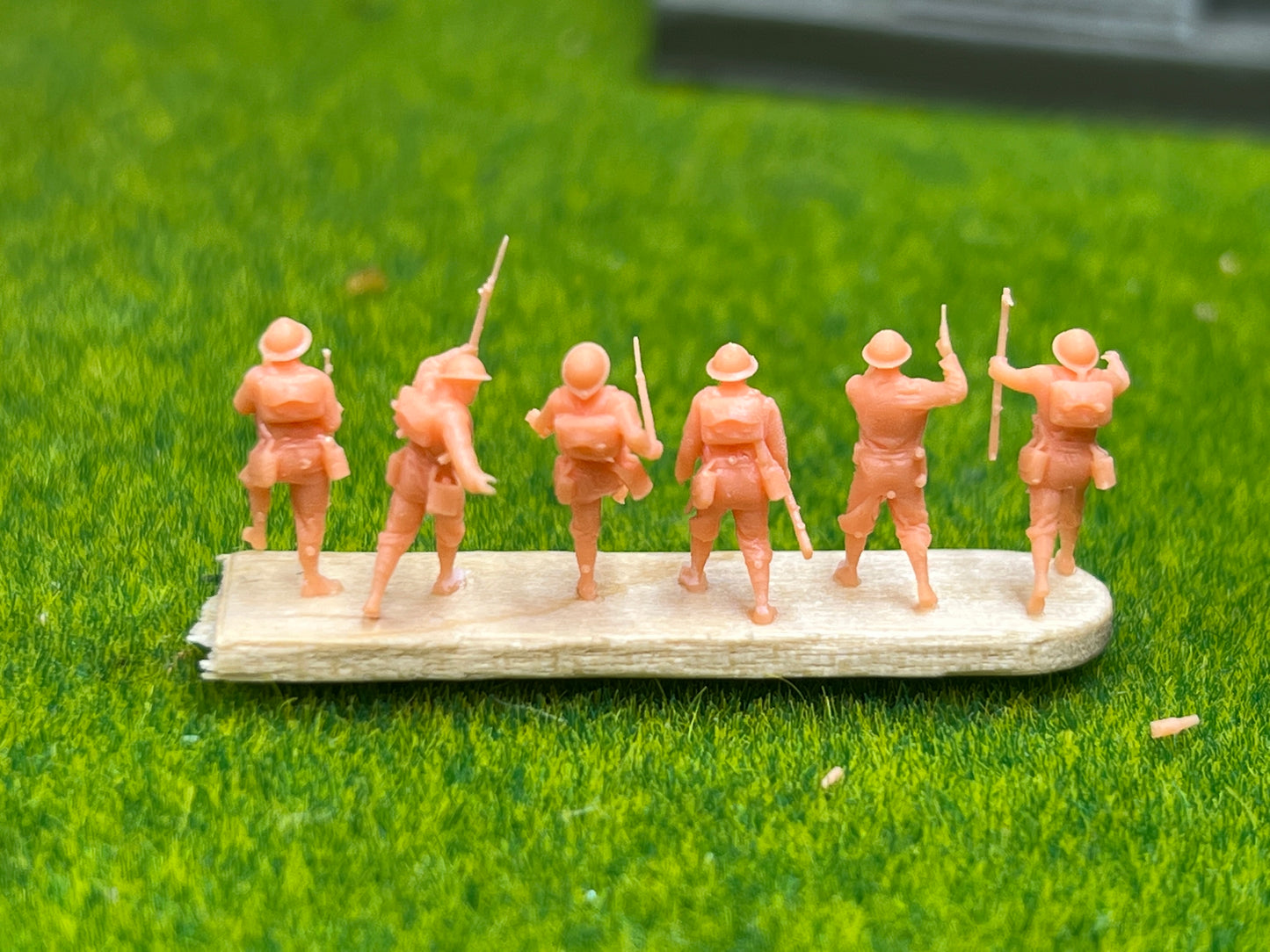 SW 3D resin kit no.1244 WWI British Infantry 1916 01 Soldiers on the Offensive