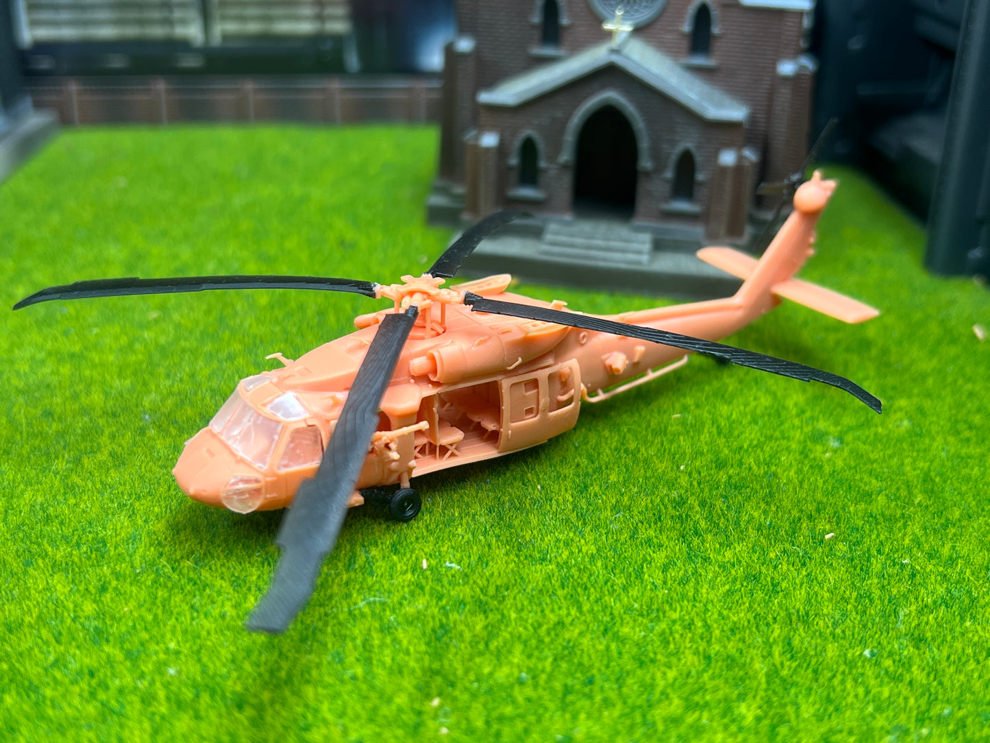 SW 3D resin kit 1/144 UH-60M Black Hawk