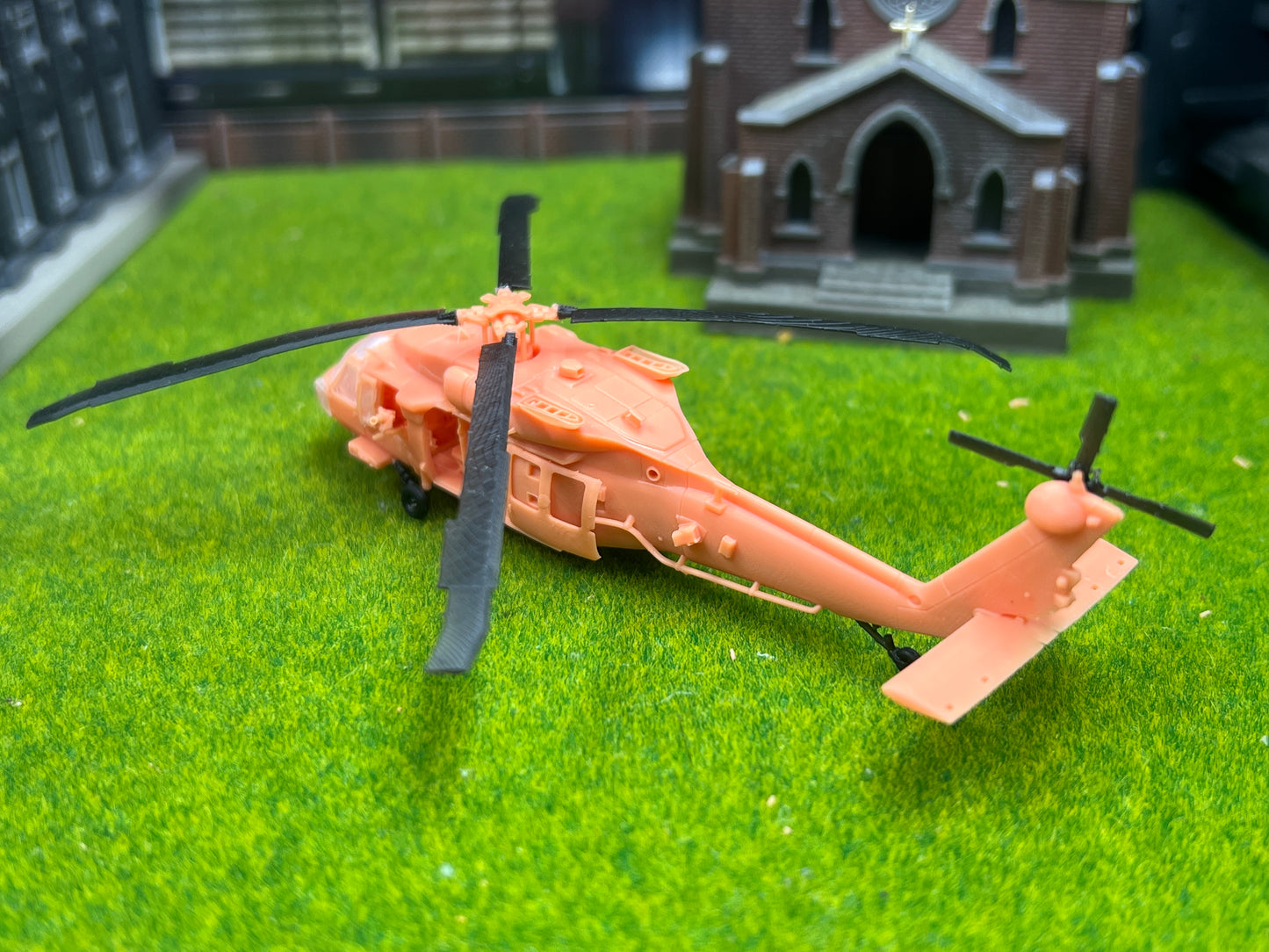 SW 3D resin kit 1/144 UH-60M Black Hawk