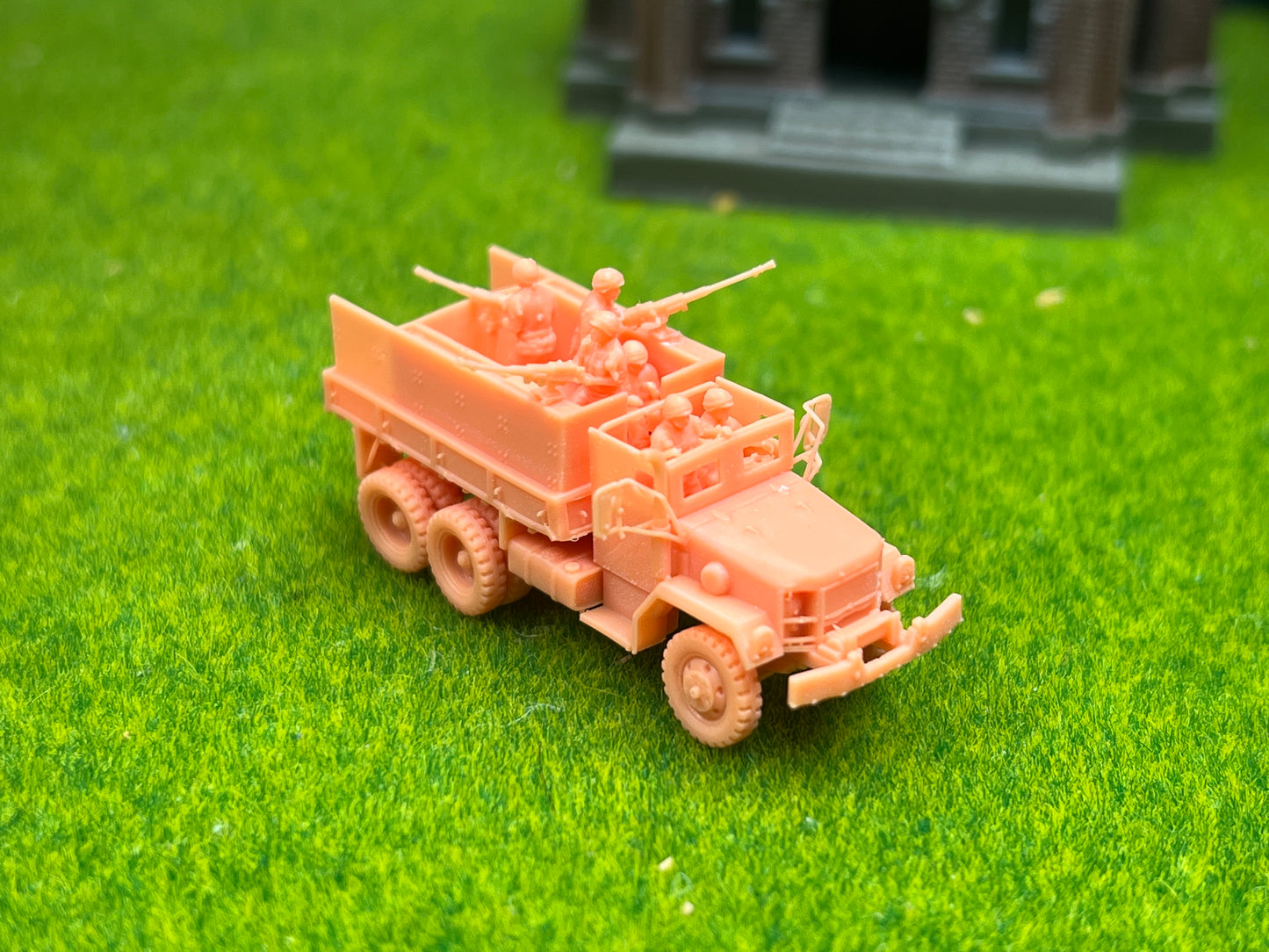 SW 3D resin kit no.1289 1/144 M35 GUN TRUCK with crew