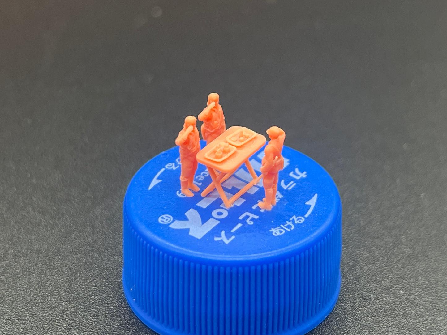 SW 3D resin kit no.1549 WW2 Japan pilots with officer and tables