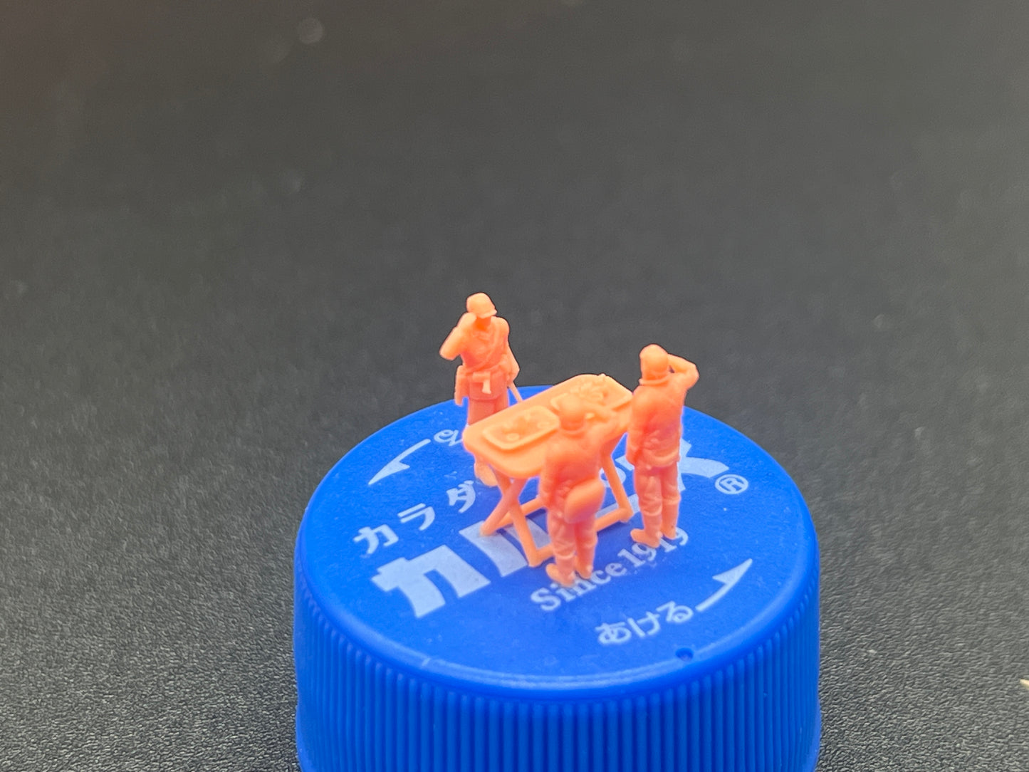 SW 3D resin kit no.1549 WW2 Japan pilots with officer and tables