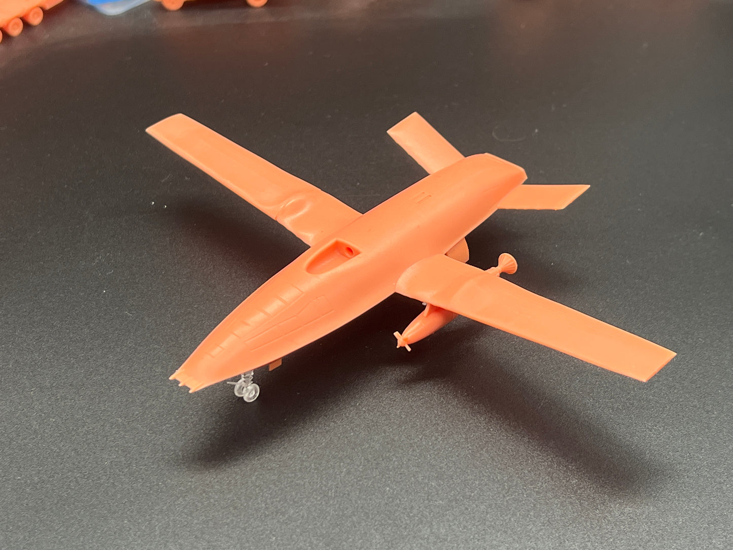 SW 3D resin kit 1/144 MQ-25 Stingray with Decal