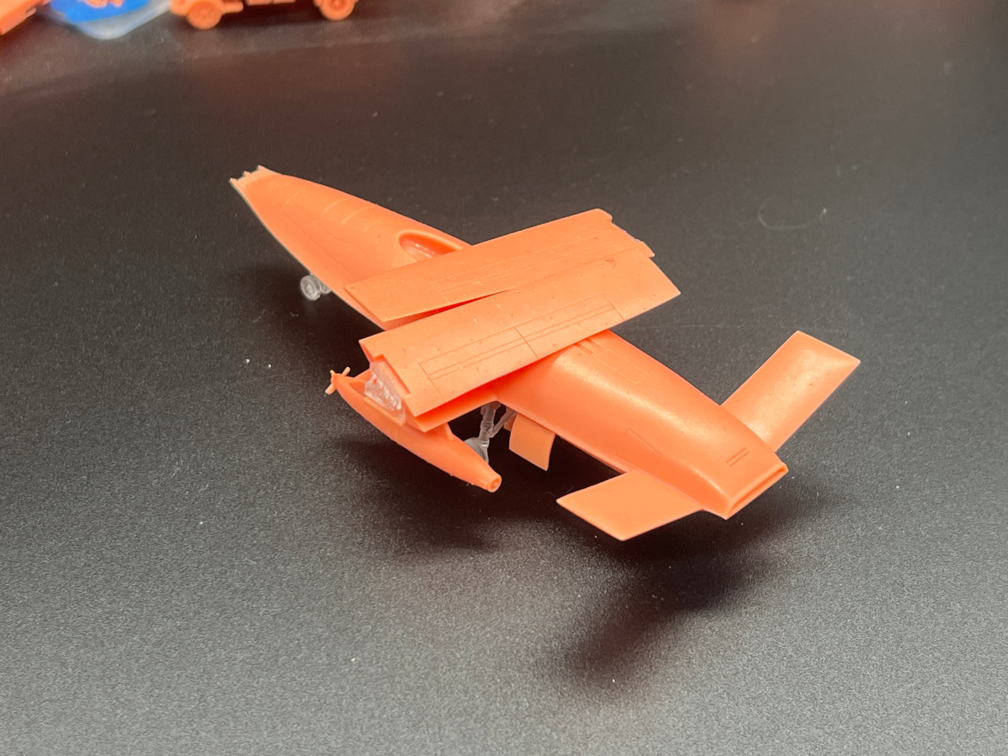 SW 3D resin kit 1/144 MQ-25 Stingray with Decal