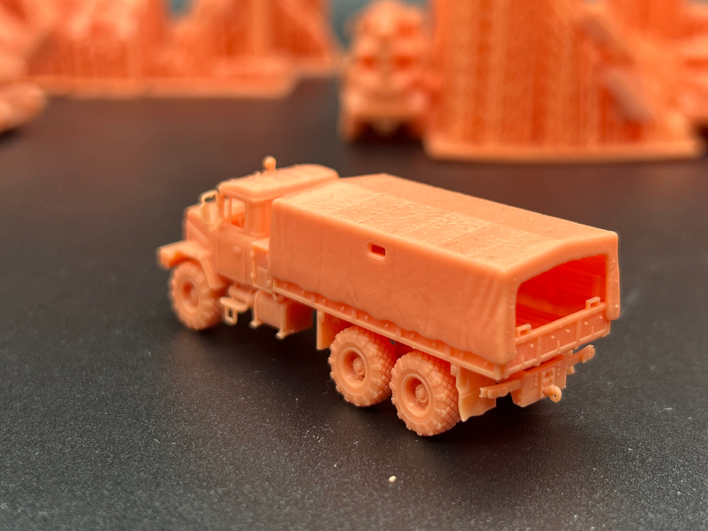 SW 3D resin kit no.1563 1/144 KRAZ 6322 FLATBED TRUCK 03