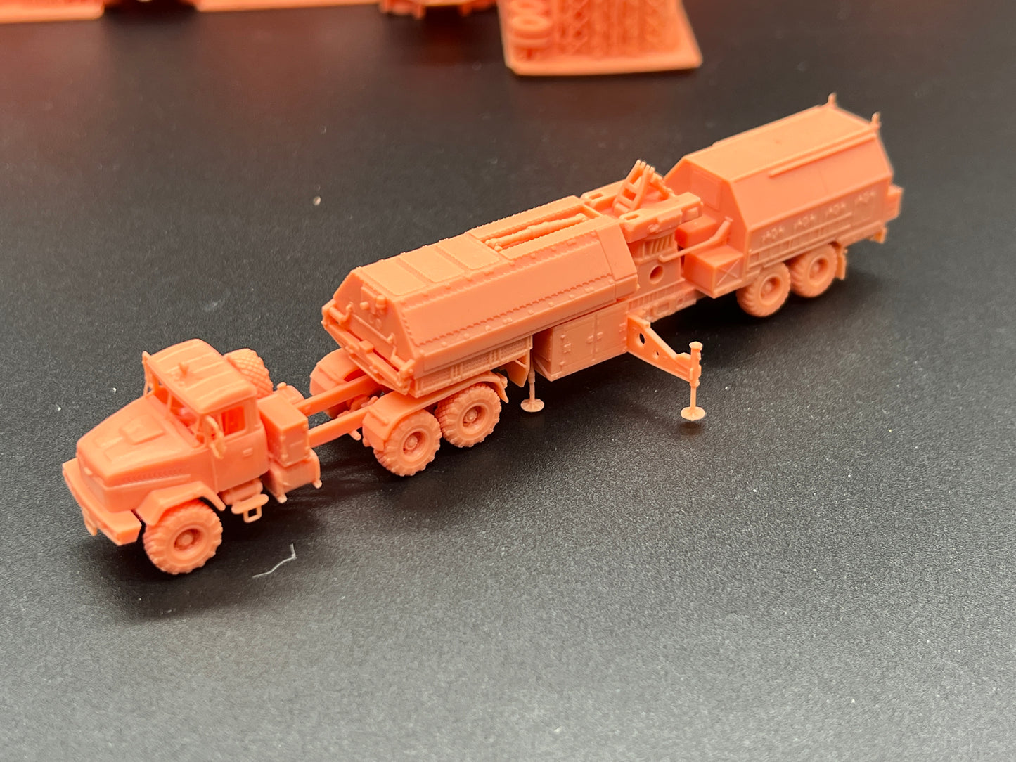 SW 3D resin kit no.1568 1/144 KRAZ 6446 + RADAR 1L220UK