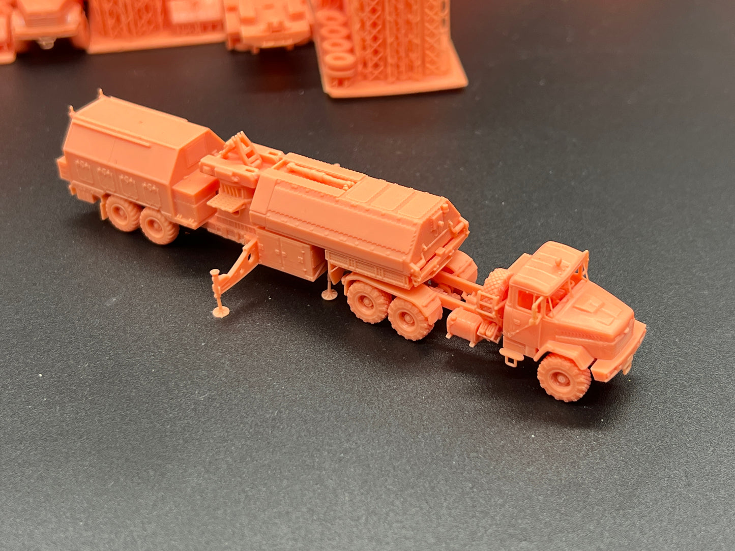 SW 3D resin kit no.1568 1/144 KRAZ 6446 + RADAR 1L220UK