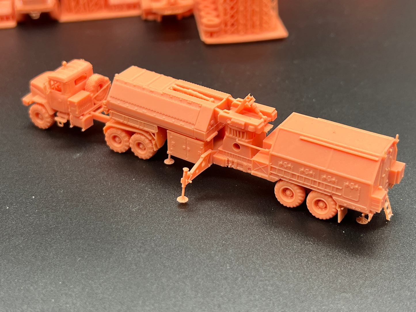 SW 3D resin kit no.1568 1/144 KRAZ 6446 + RADAR 1L220UK