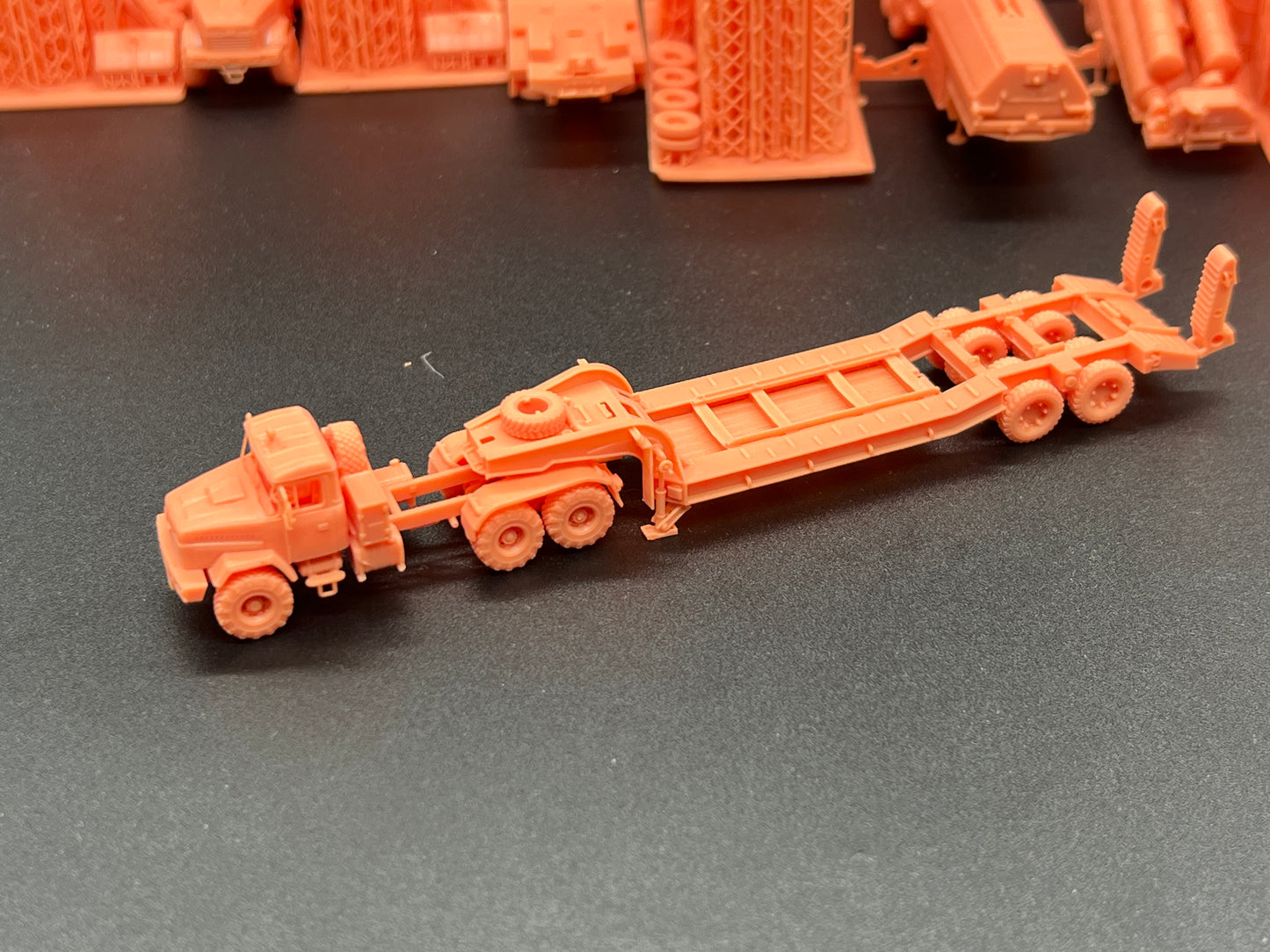 SW 3D resin kit no.1570 1/144 KRAZ 6446 + Trailer CZMzap