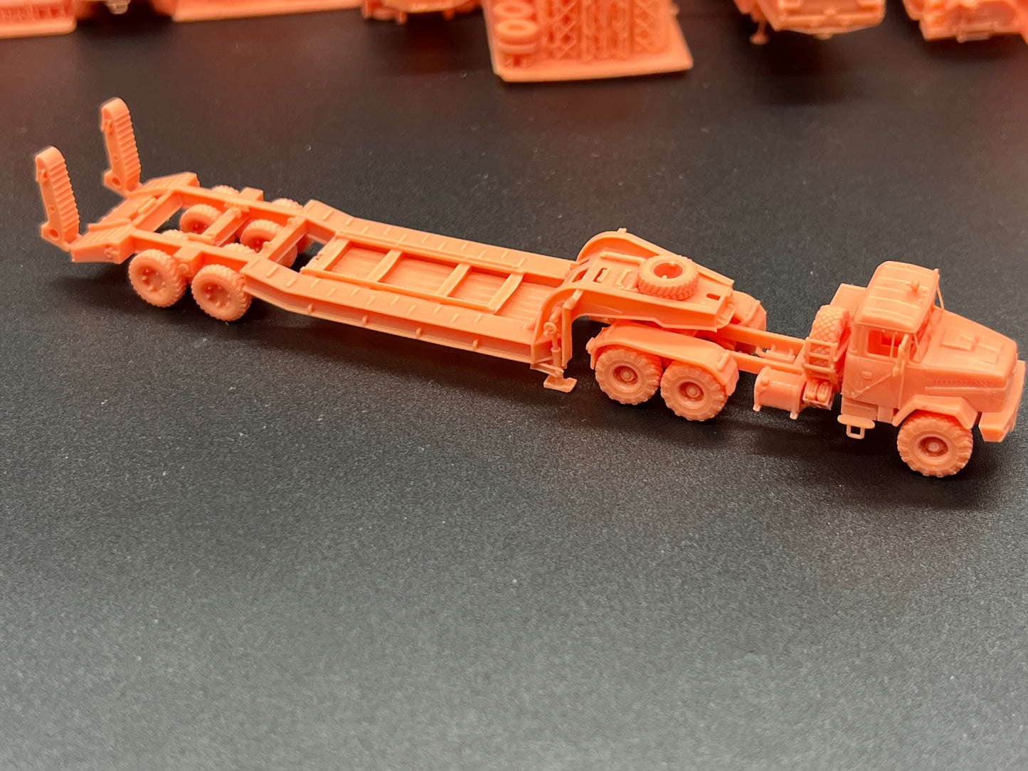 SW 3D resin kit no.1570 1/144 KRAZ 6446 + Trailer CZMzap