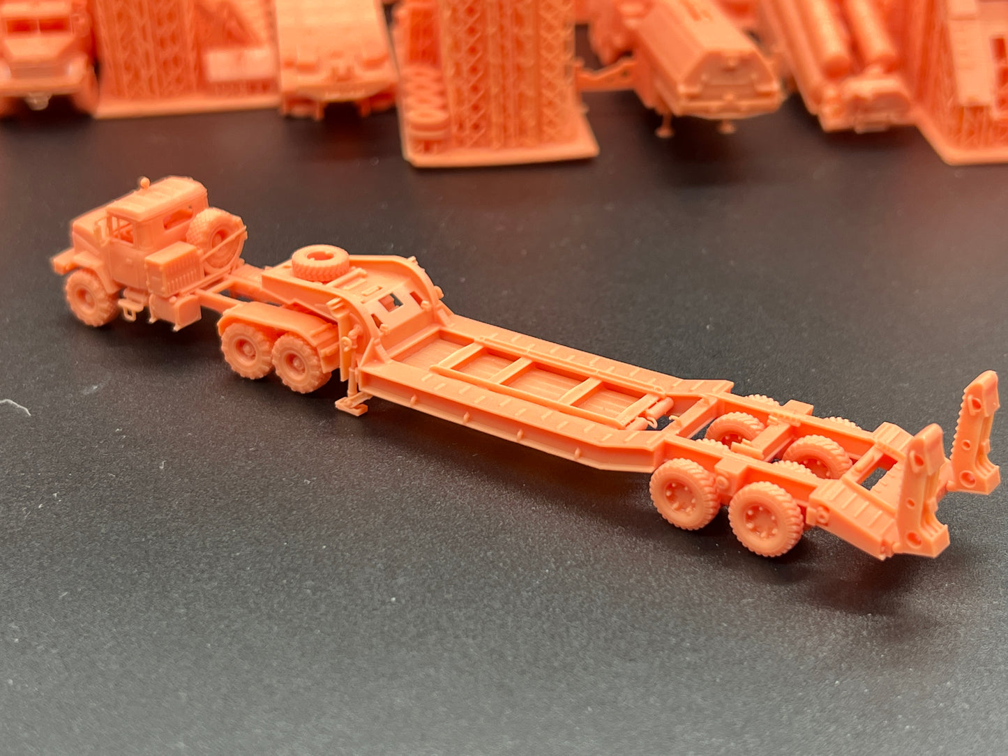 SW 3D resin kit no.1570 1/144 KRAZ 6446 + Trailer CZMzap