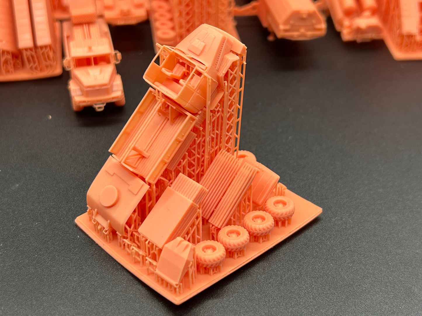 SW 3D resin kit no.1573 1/144 KRAZ BASTION MLRS