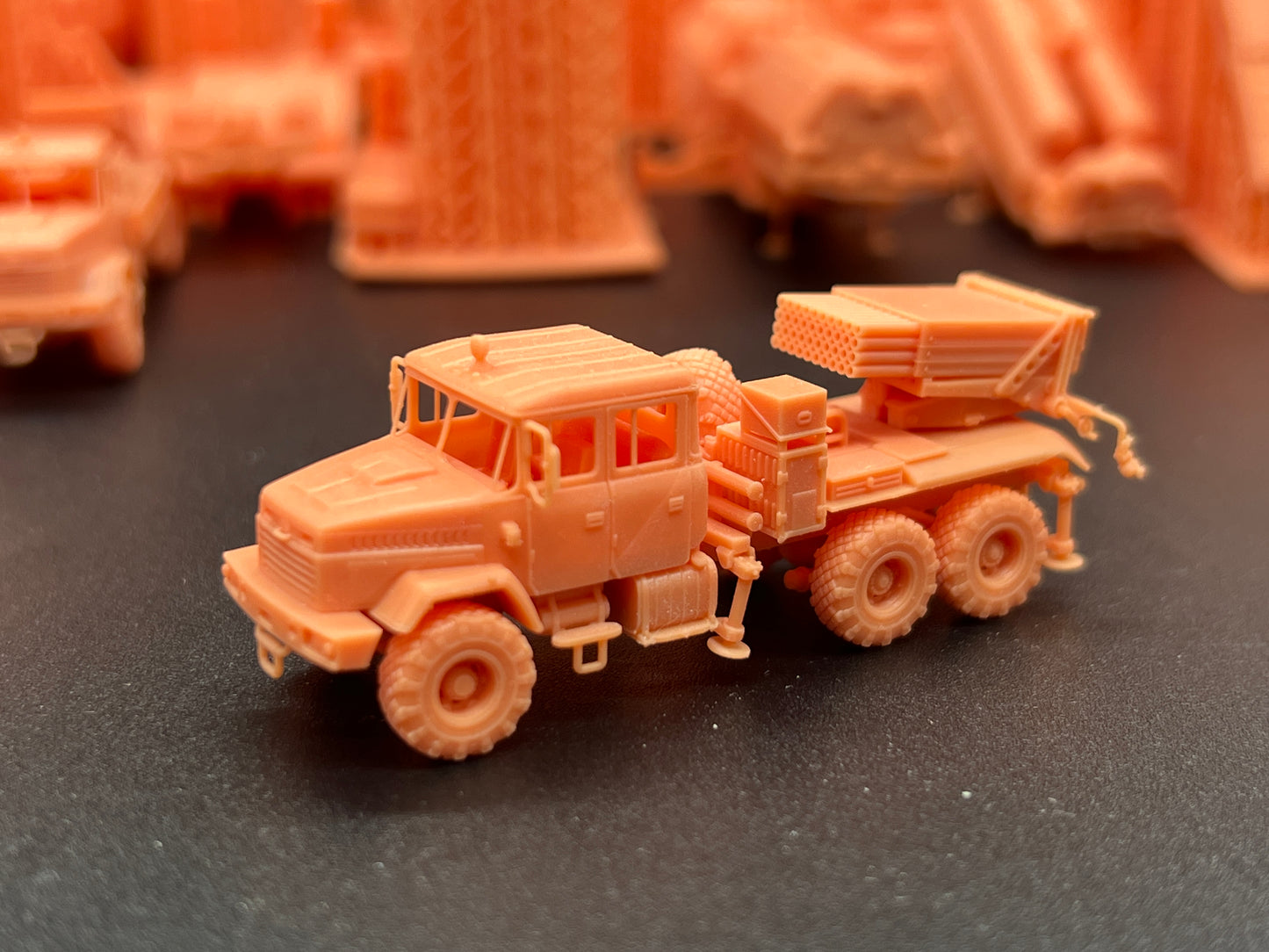 SW 3D resin kit no.1576 1/144 KRAZ VERBA MLRS