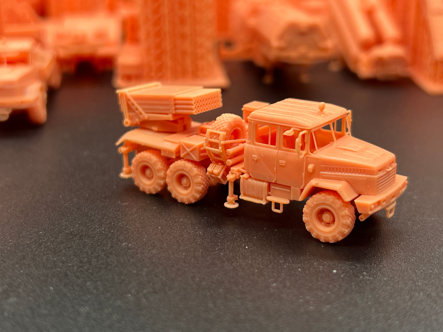 SW 3D resin kit no.1576 1/144 KRAZ VERBA MLRS