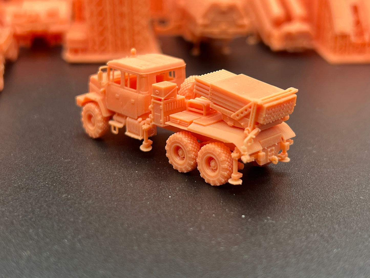 SW 3D resin kit no.1576 1/144 KRAZ VERBA MLRS