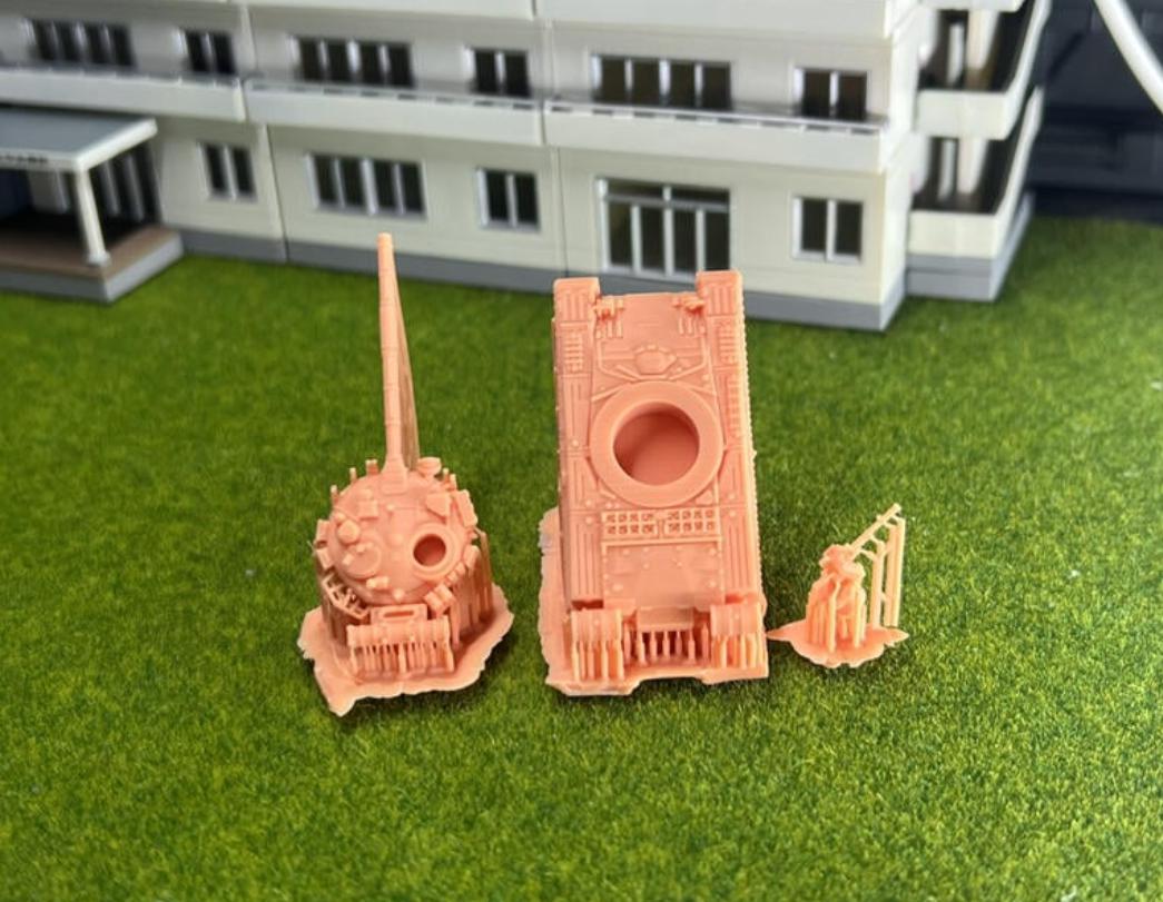 SW 3D resin kit no.1030 1/144 T-80 BK