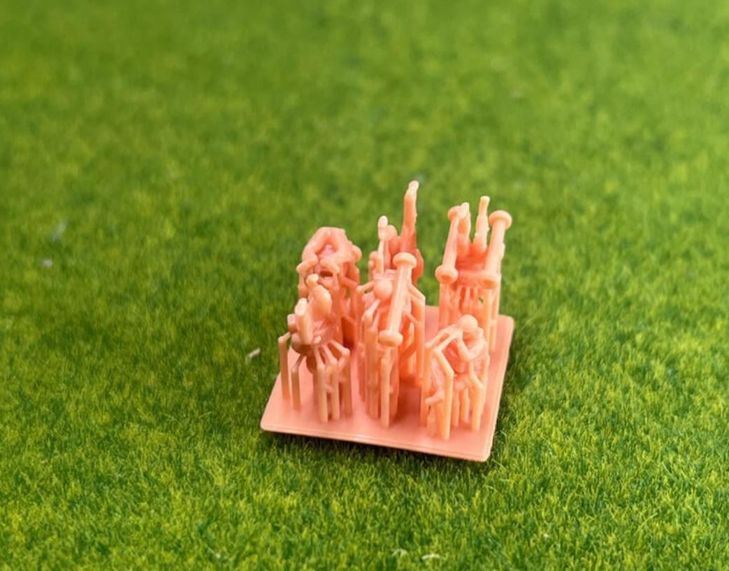 SW 3D resin kit no.1048 1/144 Ukraine Soldiers with Javelin 6in1
