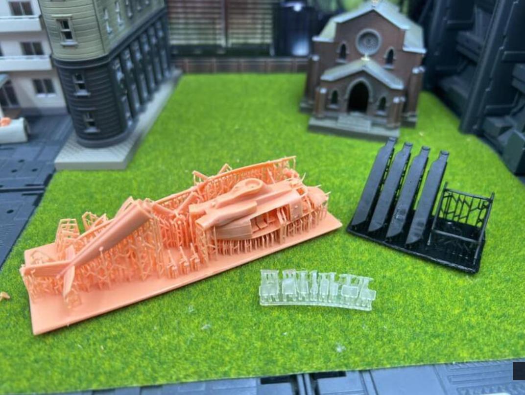 SW 3D resin kit no.1084 1/144 UH-1Y Venom