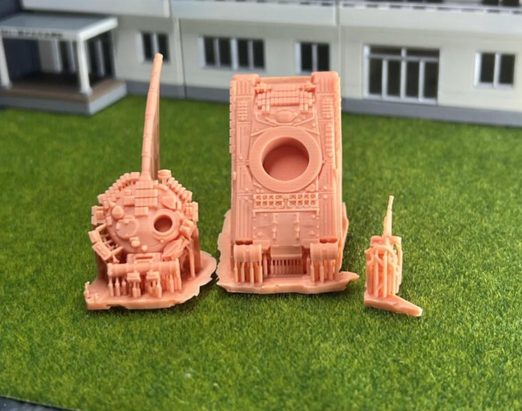 SW 3D resin kit no.1031 1/144 T-80 BV