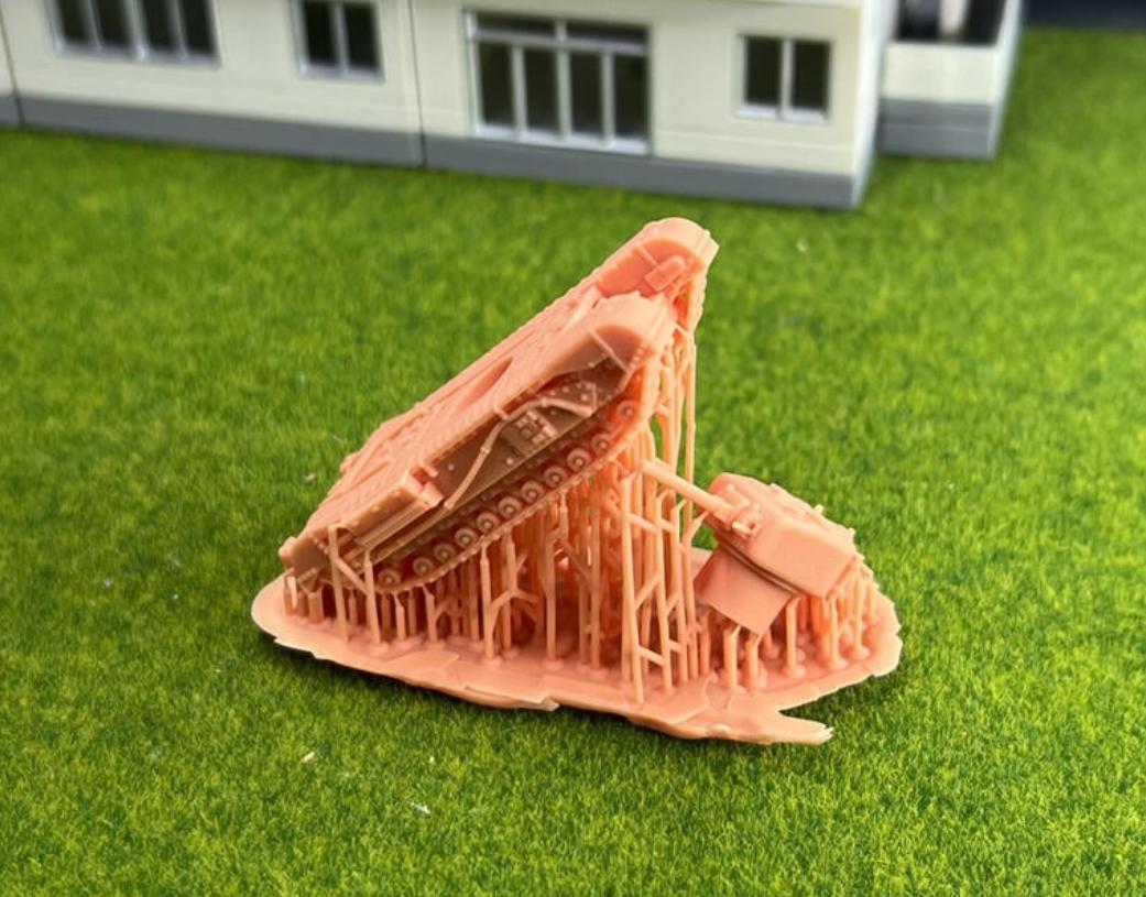 SW 3D resin kit no.1027 1/144 Churchill NA 75